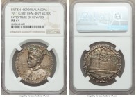 George V silver "Investiture of Edward, Prince of Wales" Medal 1911 MS64 NGC, Eimer-1925, BHM-4079. 34mm. By W.G. John.

HID09801242017

© 2020 He...
