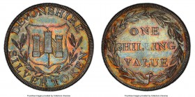 Devonshire Shilling Token ND (1811-1812) MS63 PCGS, Dalton-5. 

HID09801242017

© 2020 Heritage Auctions | All Rights Reserved