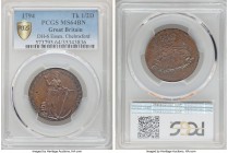 Essex. Chlemsford copper 1/2 Penny Token 1794 MS64 Brown PCGS, D&H-6. 

HID09801242017

© 2020 Heritage Auctions | All Rights Reserved
