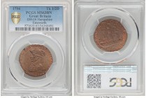 Hampshire. Emsworth copper 1/2 Penny Token 1794 MS63 Brown PCGS, D&H-16. 

HID09801242017

© 2020 Heritage Auctions | All Rights Reserved