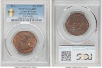 Hampshire. Emsworth copper 1/2 Penny Token 1795 MS64 Brown PCGS, D&H-30c. 

HID09801242017

© 2020 Heritage Auctions | All Rights Reserved