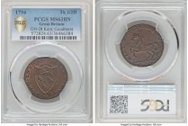 Kent. Goudhurst copper 1/2 Penny Token 1794 MS63 Brown PCGS, D&H-28. 

HID09801242017

© 2020 Heritage Auctions | All Rights Reserved