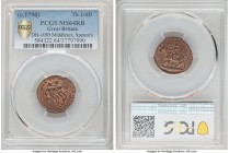 Middlesex. Spence's copper Farthing Token ND (c. 1790) MS64 Red and Brown PCGS, D&H-1085. 

HID09801242017

© 2020 Heritage Auctions | All Rights ...