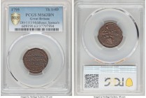 Middlesex. Spence's copper Farthing Token 1795 MS63 Brown PCGS, D&H-1113. 

HID09801242017

© 2020 Heritage Auctions | All Rights Reserved