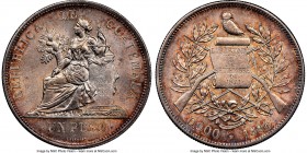 Republic Peso 1894-H MS63 NGC, Heaton mint, KM210.

HID09801242017

© 2020 Heritage Auctions | All Rights Reserved