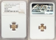 British India. Madras Presidency gold Pagoda ND (1740-1807) MS63 NGC, Fort St. George mint, KM303. Star reverse. 

HID09801242017

© 2020 Heritage...