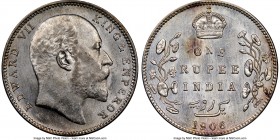 British India. Edward VII Rupee 1906-B MS63 NGC, Bombay mint, KM508.

HID09801242017

© 2020 Heritage Auctions | All Rights Reserved