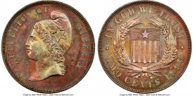 Republic copper Proof Pattern 2 Cents 1890-E PR65 Brown NGC, KM-XPn6. Variety with shield in sprays. 

HID09801242017

© 2020 Heritage Auctions | ...