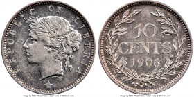 Republic 10 Cents 1906-H AU58 NGC, Heaton mint, KM7. 

HID09801242017

© 2020 Heritage Auctions | All Rights Reserved