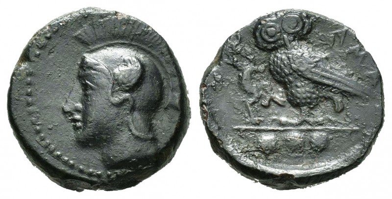 Sicilia. Kamarina. Tetras. 410-405 a.C. (CNS 30; HGC 2, 548). 3,45 g. MBC. Est.....