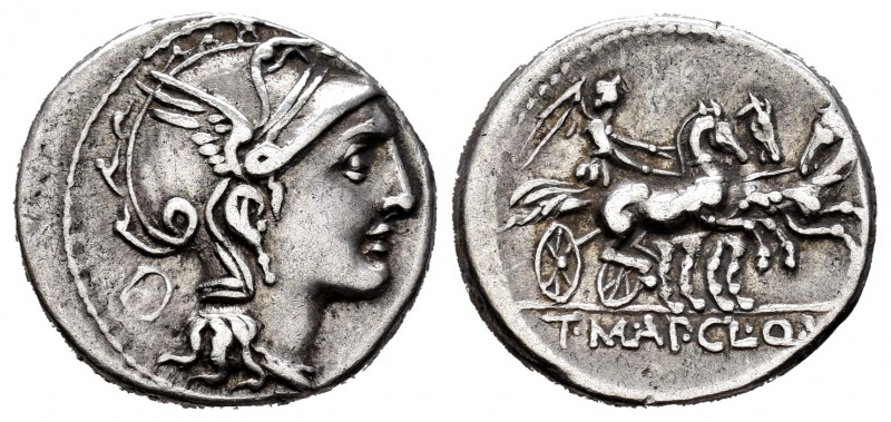 Mallia. Denario. 110-110 a.C. Roma. (Ffc-834). (Craw-299/1b). (Cal-919). Anv.: C...
