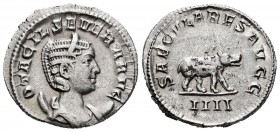 Otacilia Severa. Antoniniano. 248 d.C. Roma. (Spink-9160). (Ric-130). Rev.: SAECVLARES AVGG. Hipopótamo a derecha, debajo III. Ag. 3,50 g. EBC-. Est.....