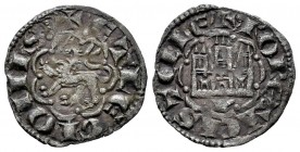Reino de Castilla y León. Alfonso X (1252-1284). Novén. Cuenca. (Bautista-397). Ve. 0,79 g. Con cuenco bajo el castillo. MBC+. Est...30,00. // ENGLISH...