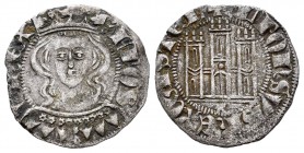 Reino de Castilla y León. Alfonso XI (1312-1350). Cornado. Ávila. (Bautista-468). Ve. 0,83 g. Busto de frente. Con A bajo el castillo. MBC+. Est...90,...