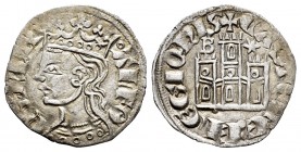 Reino de Castilla y León. Alfonso XI (1312-1350). Cornado. Burgos. (Bautista-471 variante). Ve. 0,69 g. B y estrella a los lados del vástago central. ...