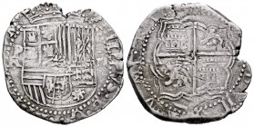 Felipe II (1556-1598). 4 reales. Potosí. R. (Cal 2008-346). (Cal 2019-527). Ag. 13,75 g. MBC-. Est...170,00. // ENGLISH: Philip II (1556-1598). 4 real...