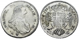 Malta. Emmanuel de Rohan. 30 taris. 1795. (Km-66). (Dav-1609). (Km-335). Ag. 29,58 g. Escasa. MBC+. Est...300,00. // ENGLISH: Malta. Emmanuel de Rohan...