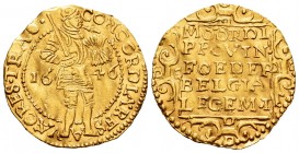 Países Bajos. Ducado. 1646. Utrecht. (Fr-284). (Delm-963). (Km-7). Au. 3,47 g. Alabeada. EBC. Est...450,00. // ENGLISH: Low Countries. 1 corona. 1822....