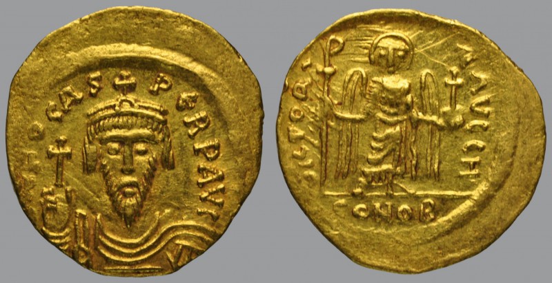 Solidus, 4,35 g Au, 21 mm, [d N ]FOCAS PERP AVI, draped and cuirassed bust of Ph...