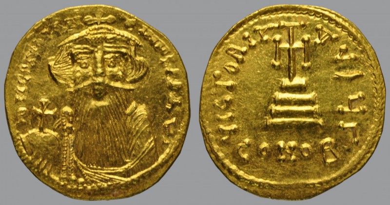 Solidus, Constantinople, 4,48 g Au, 21 mm, δ N CONSτAN-τINЧS PP AVI, crowned and...