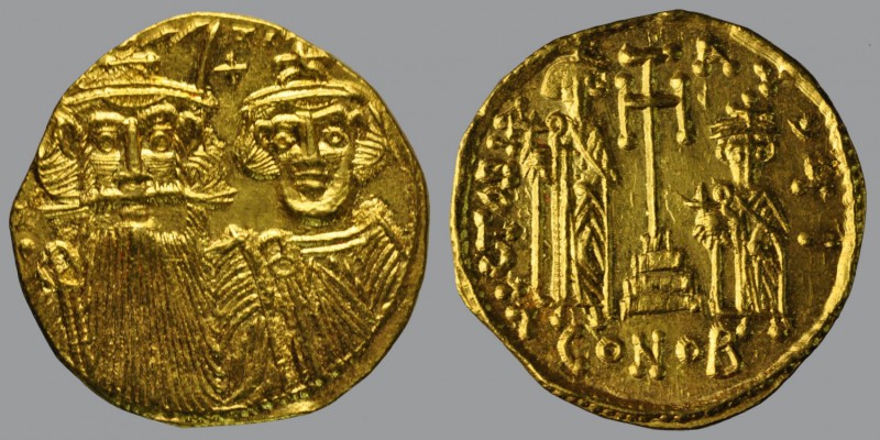 Solidus, Constantinople, 4,36 g Au, 19 mm, d N CONST-TASC.., crowned and draped ...