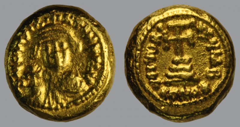 Solidus, Carthage, 4,50 g Au, 11 mm, D N CONSTANTINS AV, crowned and draped bust...