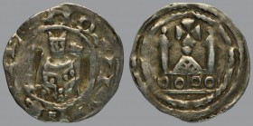 Gotifredo (1182-1194), anonymous denar, patriarch en face with sceptre and book/church with two bell-towers, 0,92 g Ag, 18 mm, Bernardi 6 (R4)

GOOD...