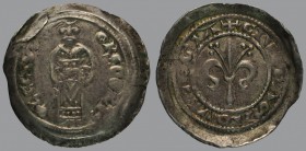 Gregorio (1251-1269), denar, patriach standing, holding book with both hands/Fleur-de-Lis, 1,28 g Ag, 21 mm, Bernardi 17b (R3)

Attractive old cabin...