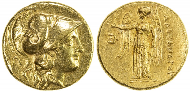 MACEDONIAN KINGDOM: Alexander III, the Great, 336-323, AV stater (8.53g), Amphip...