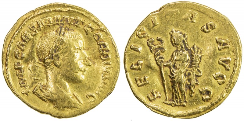 ROMAN EMPIRE: Gordian III, 238-244 AD, AV imitative aureus (4.72g), "Rome", RIC-...