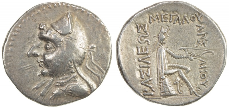 PARTHIAN KINGDOM: Mithradates I, c. 171-138 BC, AR drachm (4.35g), Shore-12 ff. ...