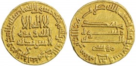 ABBASID: al-Rashid, 786-809, AV dinar (4.22g), NM (Egypt), AH171, A-218.7, Khedivial-400, Kazan-84, al-'Ush-1079, Bernardi-65, anonymous for Harun al-...