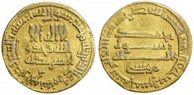 ABBASID: al-Rashid, 786-809, AV dinar (4.20g), NM (Egypt), AH175, A-218.7.
Estimate: USD 200 - 260