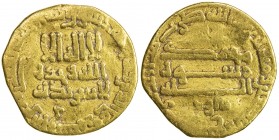 ABBASID: al-Rashid, 786-809, AV dinar (3.84g), NM (Egypt), AH174, A-218.9, Khedivial-408, Kazan-85, al-'Ush-1087, Lowick-26, Bernardi-67, anonymous fo...