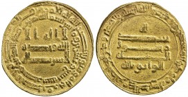 ABBASID: al Wathiq, 842-847, AV dinar (4.03g), Misr, AH229, A-227, Bernardi-152De, attractive VF.
Estimate: USD 240 - 280