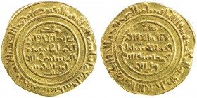 FATIMID: al-Mustansir, 1036-1094, AV dinar (4.12g), al-Iskandariya (Alexandria), AH480, A-719.2, Nicol 1687, Khedivial 1185, the Imam cited with the a...