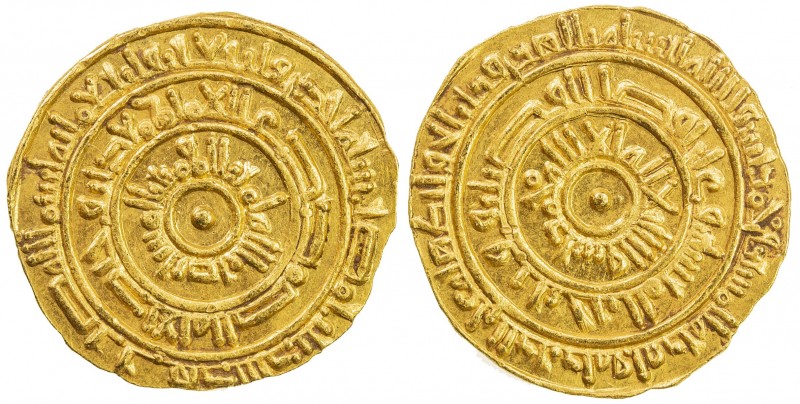 FATIMID: al-Mustansir, 1036-1094, AV dinar (4.30g), Misr, AH441, A-719A, Nicol 2...