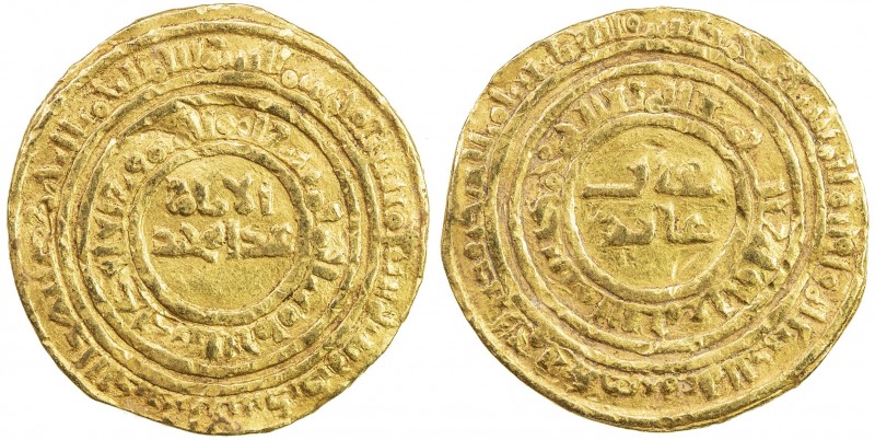 FATIMID: al-Hafiz, 1131-1149, AV dinar (4.33g), al-Iskandariya, AH527, A-735.2, ...