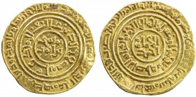 AYYUBID: al-Nasir Yusuf I (Saladin), 1169-1193, AV dinar (3.89g), al-Qahira, AH587, A-785.2, Balog 47, Lane-Poole 1328, citing the caliph al-Nasir, sm...