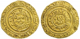 AYYUBID: al-Nasir Yusuf I (Saladin), 1169-1193, AV dinar (4.25g), al-Iskandariya, AH58x, A-785.2, Khedivial 1306, citing the caliph al-Nasir, date pos...
