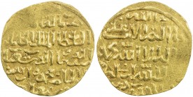 BAHRI MAMLUK: Sha'ban I, 1345-1346, AV dinar (7.33g), al-Qahira, AH74x, A-936, Balog 298, cited as al-sultan al-malik al-kamil sayf al-dunya wa'l-din ...