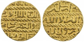 BURJI MAMLUK: Barsbay, 1422-1438, AV ashrafi (3.38g), al-Qahira, AH835, A-998, VF to EF, ex Gamal Amer Collection, ex Morton & Eden Auction, 23-24 Nov...