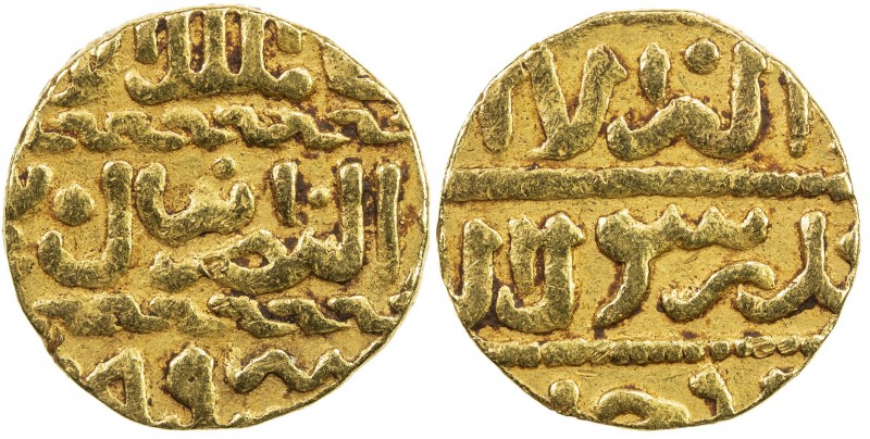 BURJI MAMLUK: Aynal, 1453-1461, AV ashrafi (3.40g) (al-Qahira), AH[8]59, A-1012,...
