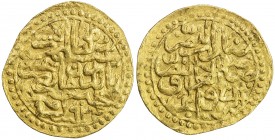 OTTOMAN EMPIRE: Selim I, 1512-1520, AV sultani (3.42g), Hizan, AH924, A-1314, Damali�—, fully clear mint name and date below the obverse, mint reporte...
