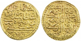 OTTOMAN EMPIRE: Süleyman I, 1520-1566, AV sultani (3.48g), Mar'ash, AH926, A-1317, Damali-MR-A1a, extremely rare Turkish mint, for gold, located north...
