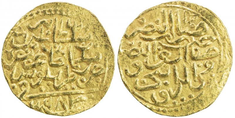 OTTOMAN EMPIRE: Murad III, 1574-1595, AV sultani (3.42g), Tarabulus (Trablus), A...