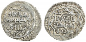ILKHAN: Sulayman, 1339-1346, AR dirham (0.70g), Erzurum, AH746, A-E2260, type RZ (plain circle, royal protocol, mint & date within // lobated square),...