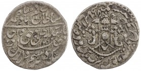 AWADH: Wajid Ali Shah, 1847-1856, AR 1/16 rupee (0.68g), Lucknow, AH1264 year 2, KM-355, excellent strike, well-centered, VF, RR, ex K.W. Wiggins Coll...