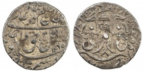 AWADH: Wajid Ali Shah, 1847-1856, AR 1/8 rupee (1.39g), Lucknow, AH1265 year 2, KM-357.1, one testmark, choice VF, R. 
Estimate: USD 130 - 170