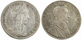 FRANCE: Louis XIII, 1610-1643, AR jeton (6.01g), ND, Feuardent-9030, 28mm unsigned silver Poitou jeton on Armand-Jean du Pleiss, Cardinal Richelieu, b...